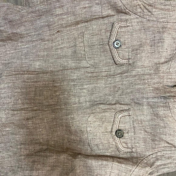 Women's Beige Vest - Picture 3 of 6